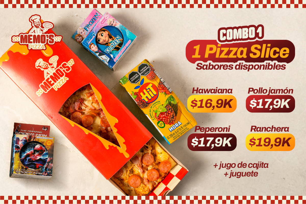 combo dia del niño memos pizza 01
