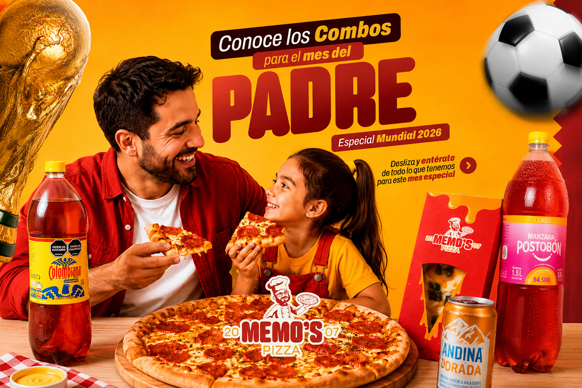 promocion memos pizza marzo