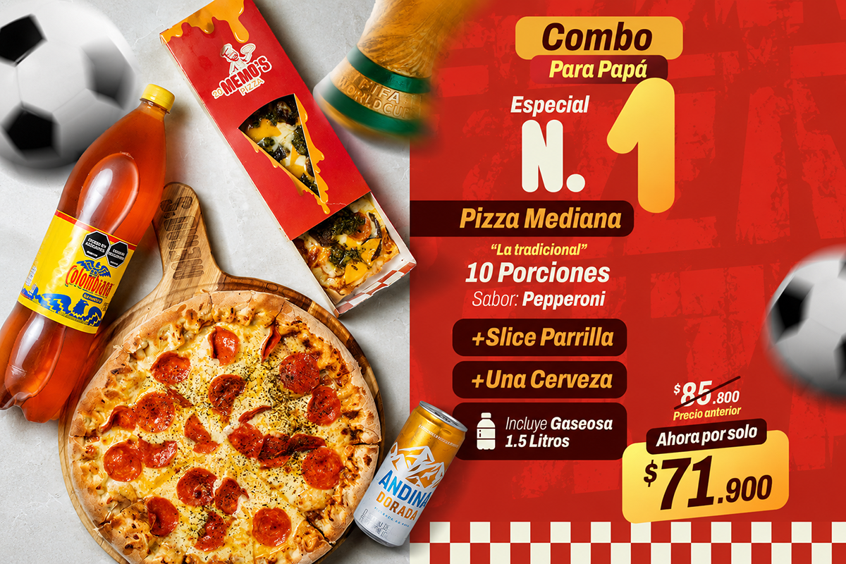 combo dia del niño memos pizza 01