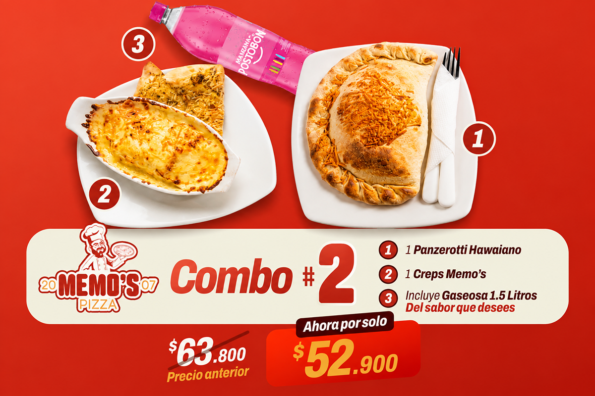 combo dia del niño memos pizza 01